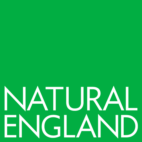 A green image with the words "Natural England" at the bottom. 