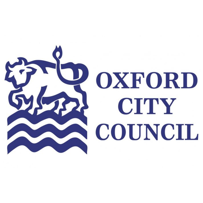 Image of the Oxford City Council logo. It has the Logo on the left with the words "Oxford City Council" on the right. 